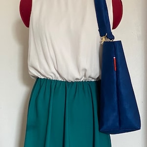 Wildleder-Einkaufstasche (Khaki, Schwarz, Blau, Grün, Orange, Rot, Braun)