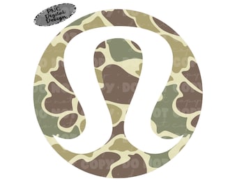 Camo Lu popular Digital Design Sublimation DTF Design Transparent PNG