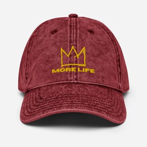 Basquiat Crown dad hat