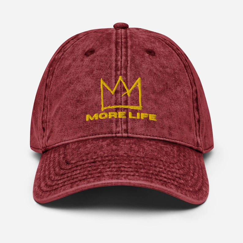 Basquiat Crown dad hat