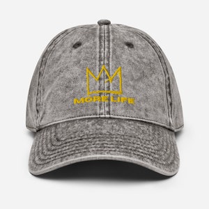 Basquiat Crown dad hat