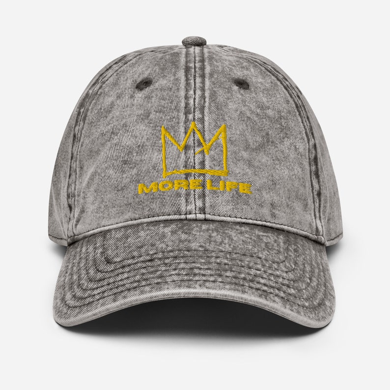 Basquiat Crown dad hat