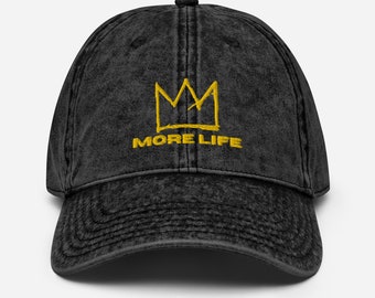 Basquiat Crown dad hat