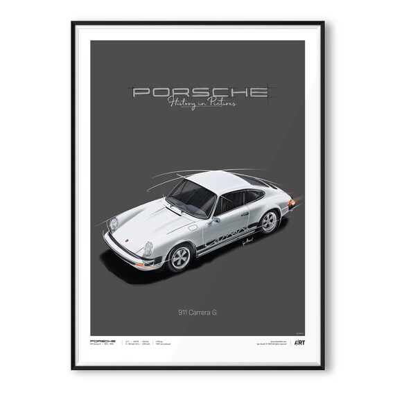 ポルシェ Carrera 911 ポスター Porsche 911 Carrera G – Poster 50 X 70 - Etsy Israel