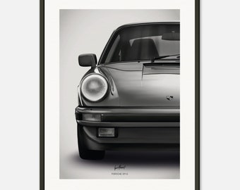 Porsche 911 G | Shapes - Poster