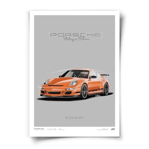 Porsche 911 GT3 RS 997.1 – Poster 50 x 70