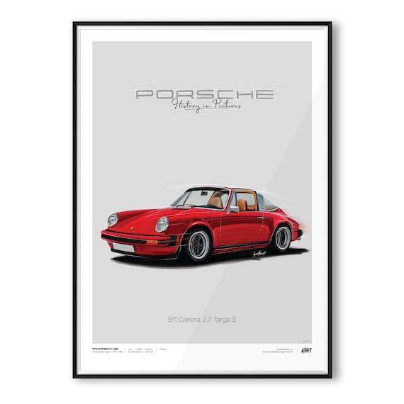 ポルシェ 911 カレラ 2,7 タルガ G – ポスター 50 x 70 - Etsy 日本