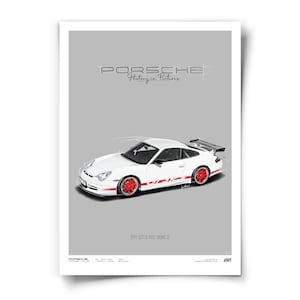 Porsche 911 GT3 RS 996.2 – Poster 50 x 70