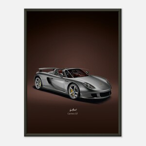Porsche Carrera GT – Poster premium