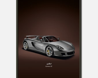 Porsche Carrera GT – Premium Poster