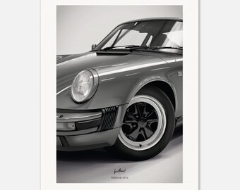 ポルシェ 911 G | シェイプス - ポスター - Etsy 日本
