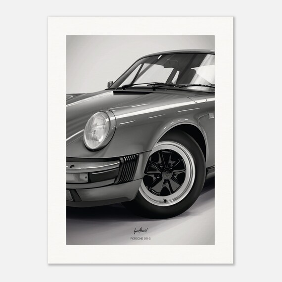ポルシェ 911 G | シェイプス - ポスター - Etsy 日本