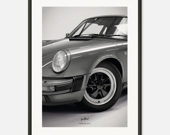 Porsche 911 G | Shapes - Poster