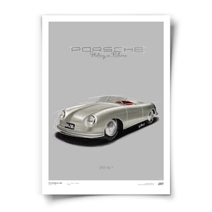 Porsche 356 No 1 – Poster 50 x 70