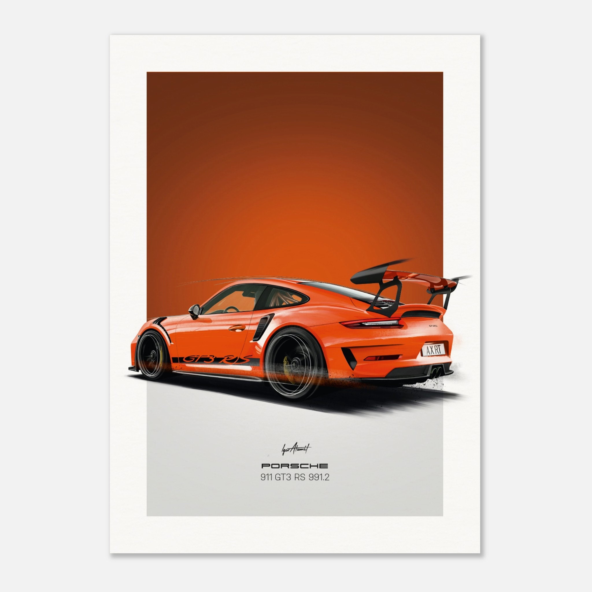 ポルシェ 911 GT3 RS 991.2 |オレンジ – ポスター - Etsy 日本 ポルシェ 911 GT3 RS 991.2 |オレンジ – ポスター - Etsy 日本