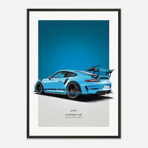 ポルシェ 911 ターボ S 992 | グリーン – ポスター - Etsy 日本