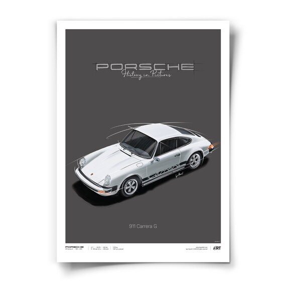 ポルシェ 911 カレラ G – ポスター 50 x 70 - Etsy 日本