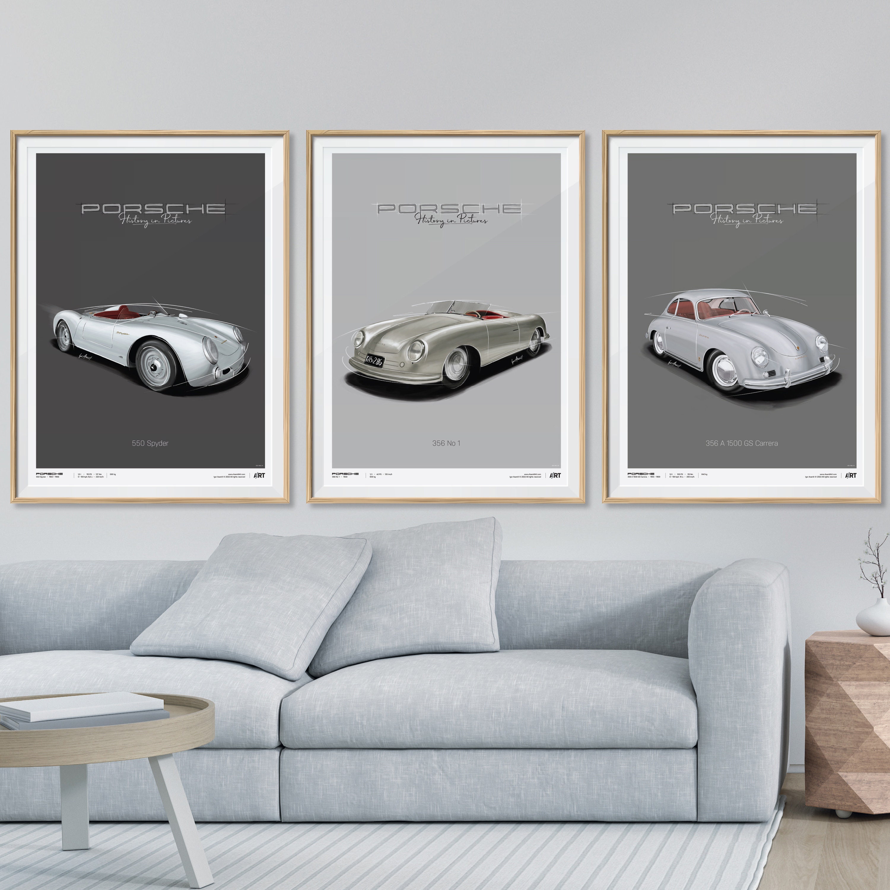 ポルシェ 911 カレラ 3.2 – ポスター 50 x 70 - Etsy 日本