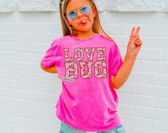 Love Bug, Faux embroidery png, Trendy PNG, Sublimation PNG, Automatic digital PNG download