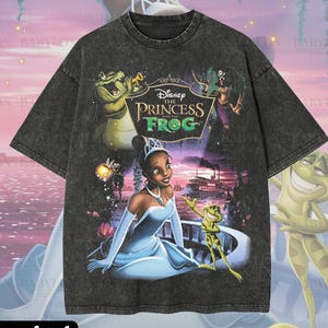 Oversized Disney Princess and the Frog Shirt: Tiana&#39;s Palace shirt, Disney Princess Shirt, Princess Tiana shirt, Tianas Bayou Adventure tee