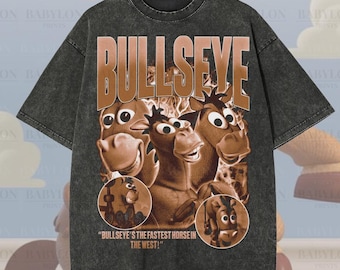 Camiseta Bullseye grande do Toy Story: Camiseta Bullseye do Toy Story, Camiseta Disneyland do Toy Story, Produtos Disney, Camisetas combinando da Disneyworld