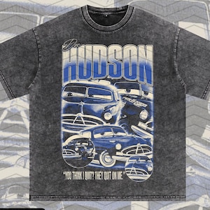 Oversized Doc Hudson T Shirt, Radiator Springs Doc Hudson Shirt, Disney Pixar Cars,Disneyland Trip Shirt, Cars Land Shirt, Disney Cars Shirt