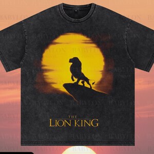 T-shirt surdimensionné Roi Lion Pride Rock Hakuna Matata, chemise Disney le Roi Lion, voyage Animal Kingdom Walt Disney World, chemise Mufasa
