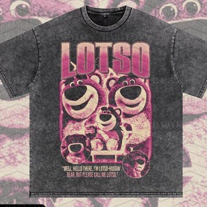Übergroße Lotso Bär Spielzeug Geschichte T Shirt, Toy Story 3 Lotso Shirt Spielzeug Geschichte Charaktere Shirt, Lotso Huggin Bär, Disney Toy Story Lotso Shirt