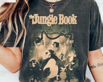 ヴィンテージ ディズニー ジャングルブック グラフィックTシャツ M