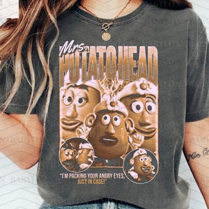 Toy Story Mrs Potato Head Shirt, Disneyland Potato Head Shirt Disneyworld Matching Shirt Disneyland Trip Shirt Disney World Toy Story Land