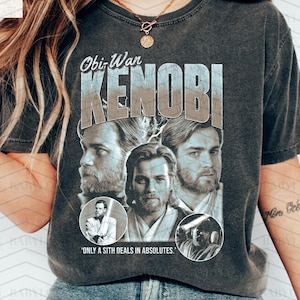 Vintage Obi-Wan Kenobi T-Shirt Star Wars Revenge of the Sith Shirt Obi Wan Kenobi Star Wars Disneyworld Shirt Attack of the Clones Shirt