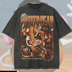 Maglietta oversize Mr. Potato di Toy Story: Maglietta Disneyland Potato, Magliette abbinate Disneyworld, Maglietta viaggio Disneyland, Maglietta Toy Story