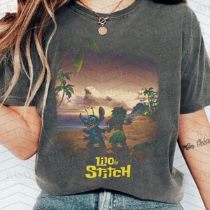 Vintage Lilo and Stitch T Shirt, Disney Stitch Shirt, Baby Stitch Tee, Funny Stitch Shirt, Family Disney Stitch Shirt, Lilo and Stitch Tee