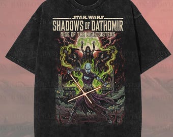 Oversized Asajj Ventress Shirt: Dathomir Star Wars Tee