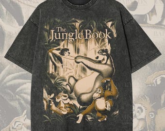 ディズニー ジャングル・ブック カー Tシャツ Mサイズ相当 ヴィンテージ 古着 ヴィンテージ ディズニー ジャングルブック グラフィックTシャツ M