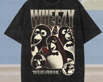 Oversized Wheezy Toy Story T-Shirt: Toy Story Shirt, Disneyland Shirt, Cute Disneyworld Toy Story Shirts, You've Got a Friend In Me Shirt