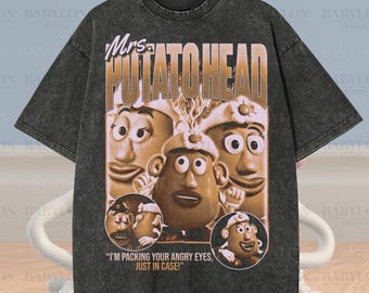 Übergroße Mrs Potato Head Toy Story Shirt: Disneyland Potato Head Shirt, Disneyworld Passende T-Shirts, Disneyland Shirt, Disney World Toy Story