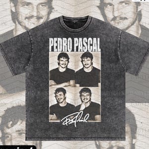 Oversized Pedro Pascal Shirt Retro Pedro Pascal Fan Shirt Reed Richards Shirt Pedro Pascal Fan Gift, Pedro Retro Tees Actor Homage Shirt