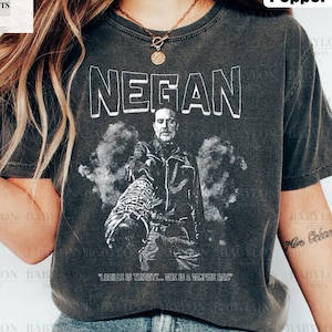 Walking Dead Negan T Shirt The Walking Dead Shirt, TWD Shirt, Daryl Dixon Shirt, Rick Grimes tee, Walking Dead Merch Negan Lucille TWD Shirt