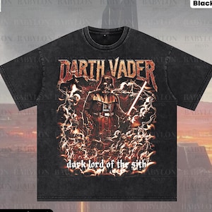 Oversized Darth Vader Metal Shirt, Star Wars Shirt Disney World Star Wars Heavy Metal Shirt Anakin Skywalker Star Wars Gift Disneyworld Tee