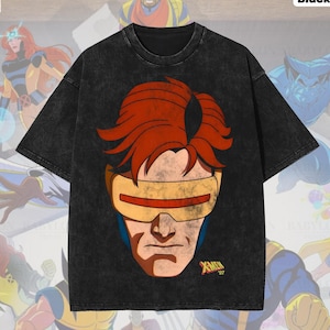 Oversized Cyclops X-Men Shirt: Marvel Mutant Graphic Tee, Marvel X-Men Merch, X-Men 97 Mutant Shirt, Scott Summers Shirt, XMen Fan Gift Tee