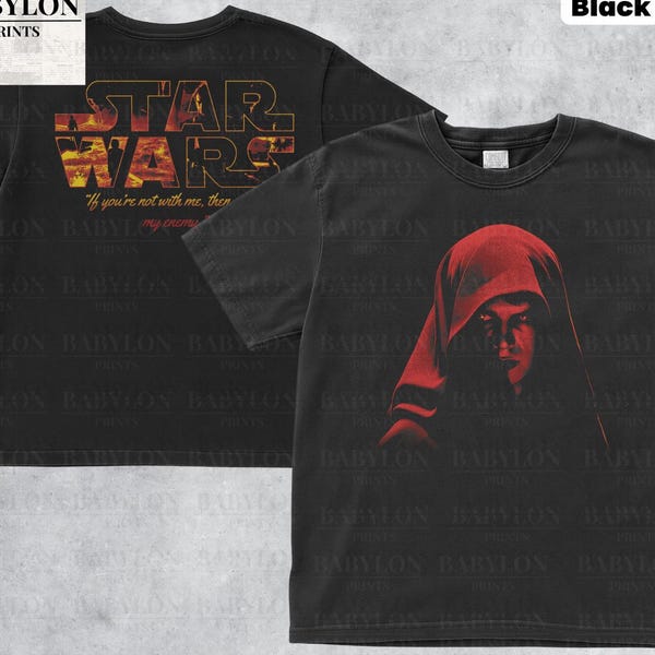 Vintage Anakin Revenge of the Sith Shirt Anakin Skywalker Shirt Darth Vader Tee Dark Side sith T-Shirt Star Wars Revenge of the Sith tee