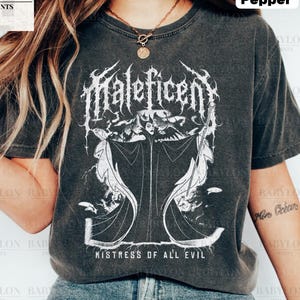 Vintage Disney Maleficent T Shirt, Aurora Maleficent T Shirt, Sleeping Beauty Tee, Disney Villain Shirt, Disneyworld Maleficent T Shirt