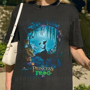 Retro Disney Princess and the Frog Shirt, Tiana&#39;s Palace shirt, WDW Princess Shirt, Princess Tiana shirt, Tiana&#39;s Bayou Adventure Louis