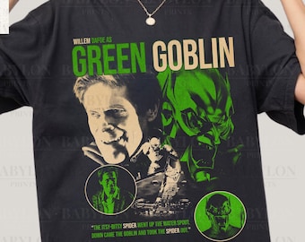 The Green Goblin Vintage Shirt Green Goblin Homage Tshirt the