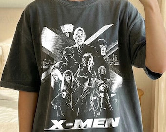 Vintage X-men Marvel T Shirt Retro X-men Movie Shirt, Marvel X-men