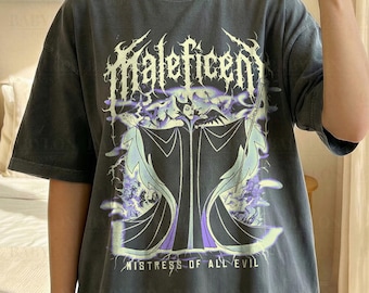 Vintage Disney Maleficent T-Shirt: Disneyworld Maleficent Shirt, Sleeping Beauty Tee, Disney Villains Shirt, Disneyworld Maleficent T Shirt