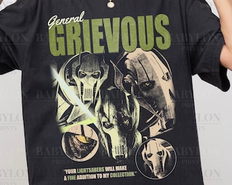 スターウォーズ クローンウォーズ グリーヴァス将軍 Tシャツ