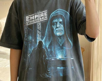 Vintage Star Wars Darth Vader und Palpatine Shirt: Empire Strikes Back T-Shirt, Retro Star Wars Original Trilogy Shirt, Galaxys Edge Sith Tee