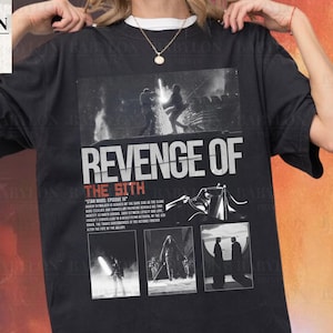 Vintage Revenge of the Sith T Shirt Anakin Skywalker Shirt Darth Vader Tee Kenobi T-Shirt Retro Star Wars Movie Revenge of the Sith tee